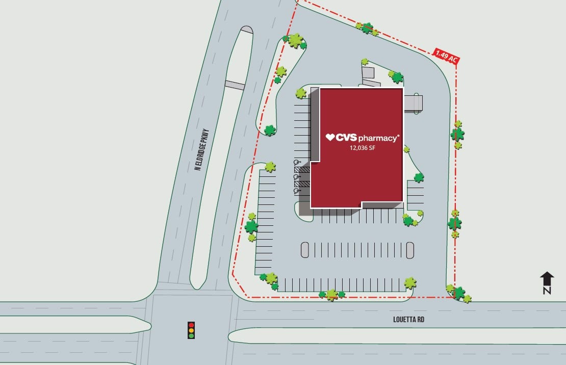 site plan_CVS - Cypress, TX
