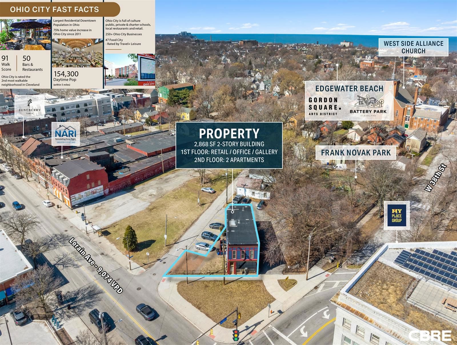 Mixed Use 2,868 SF / 2 Story Building 1990 Fulton Road - Image 3