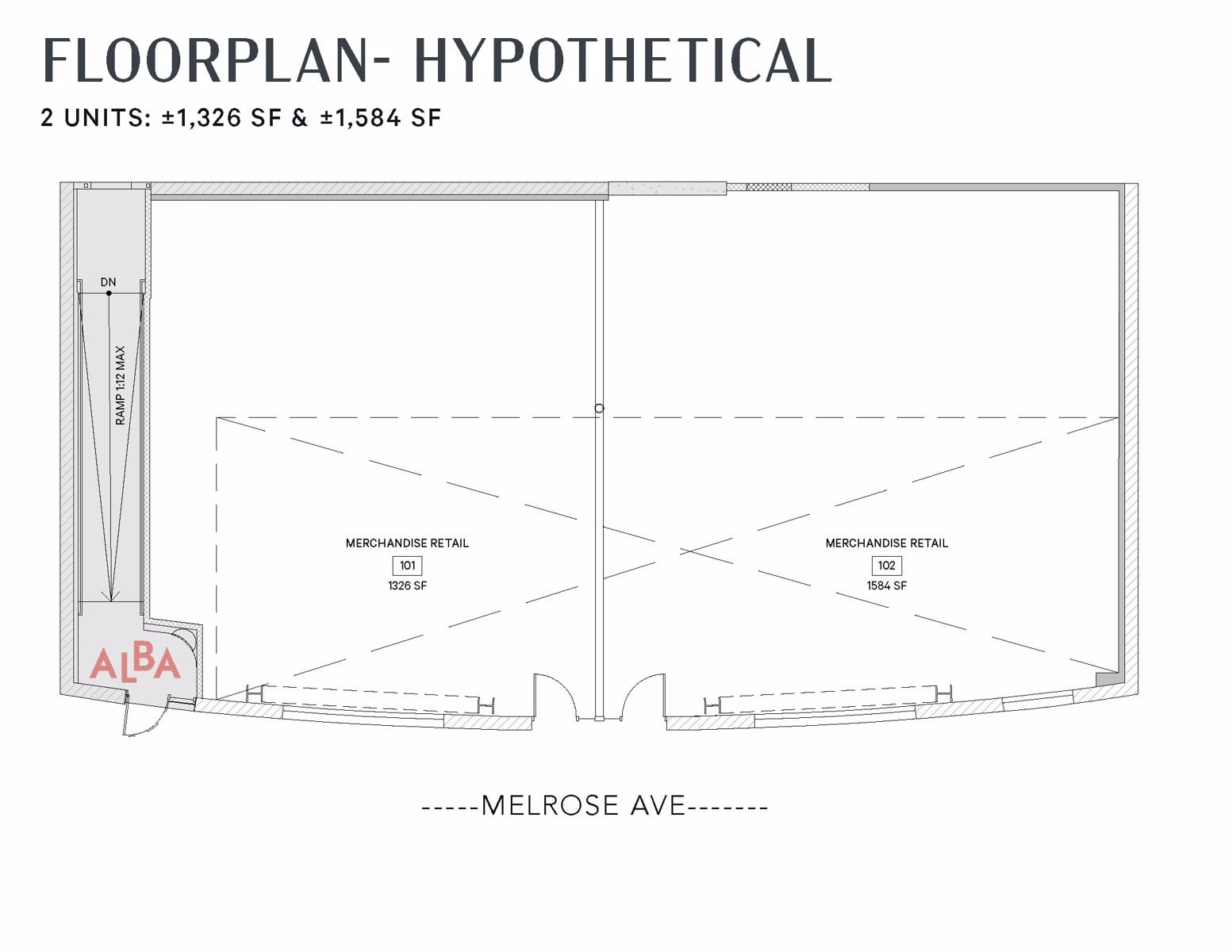 Hypothetical floorplan
