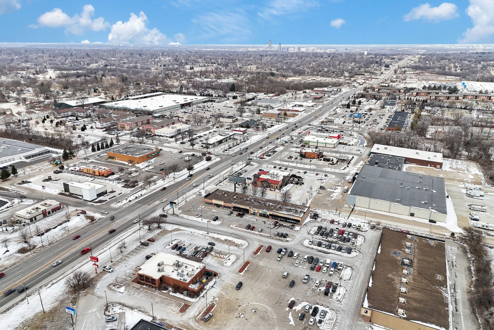 Southport Plaza Aerial