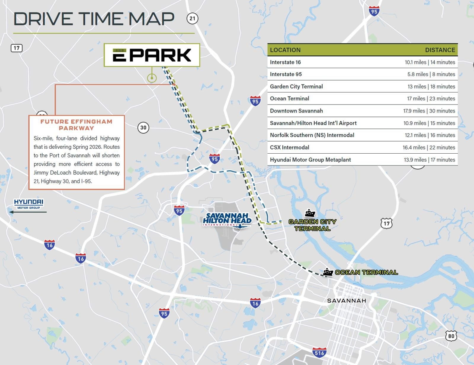Drive Time Map
