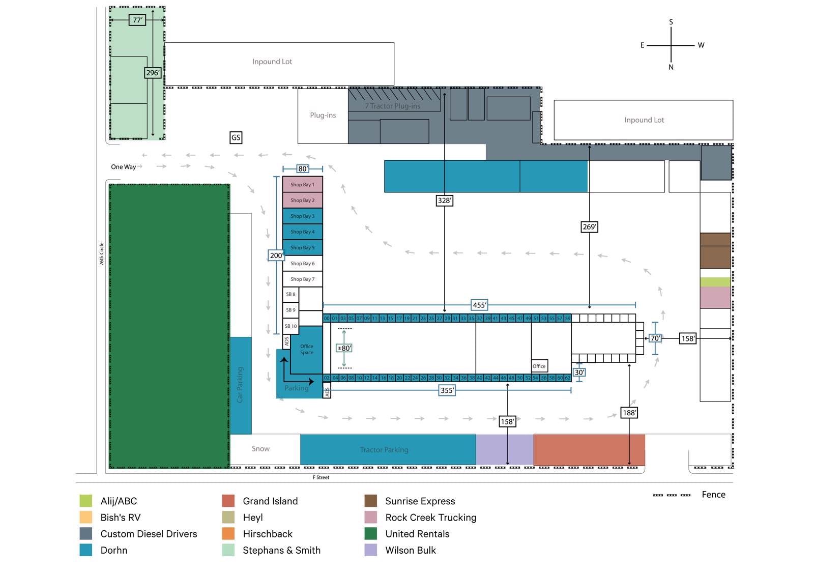 Site Plan and Tenants