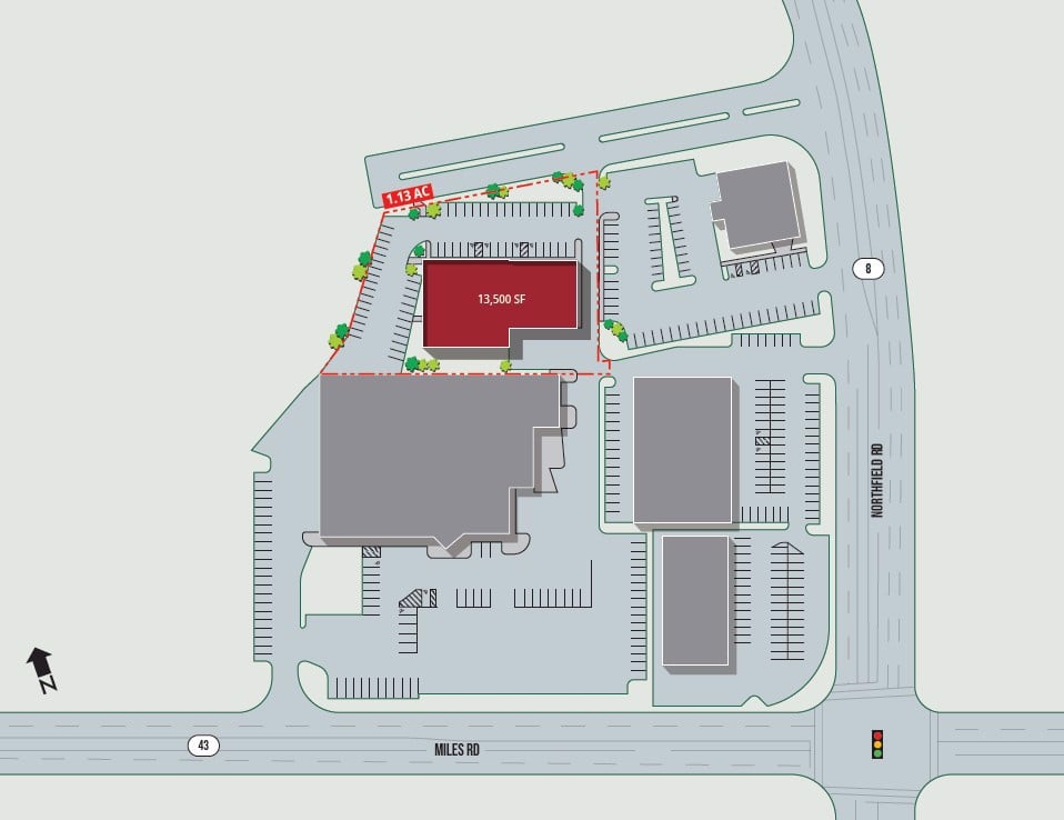 site plan_N Randall Center - N Randall, OH