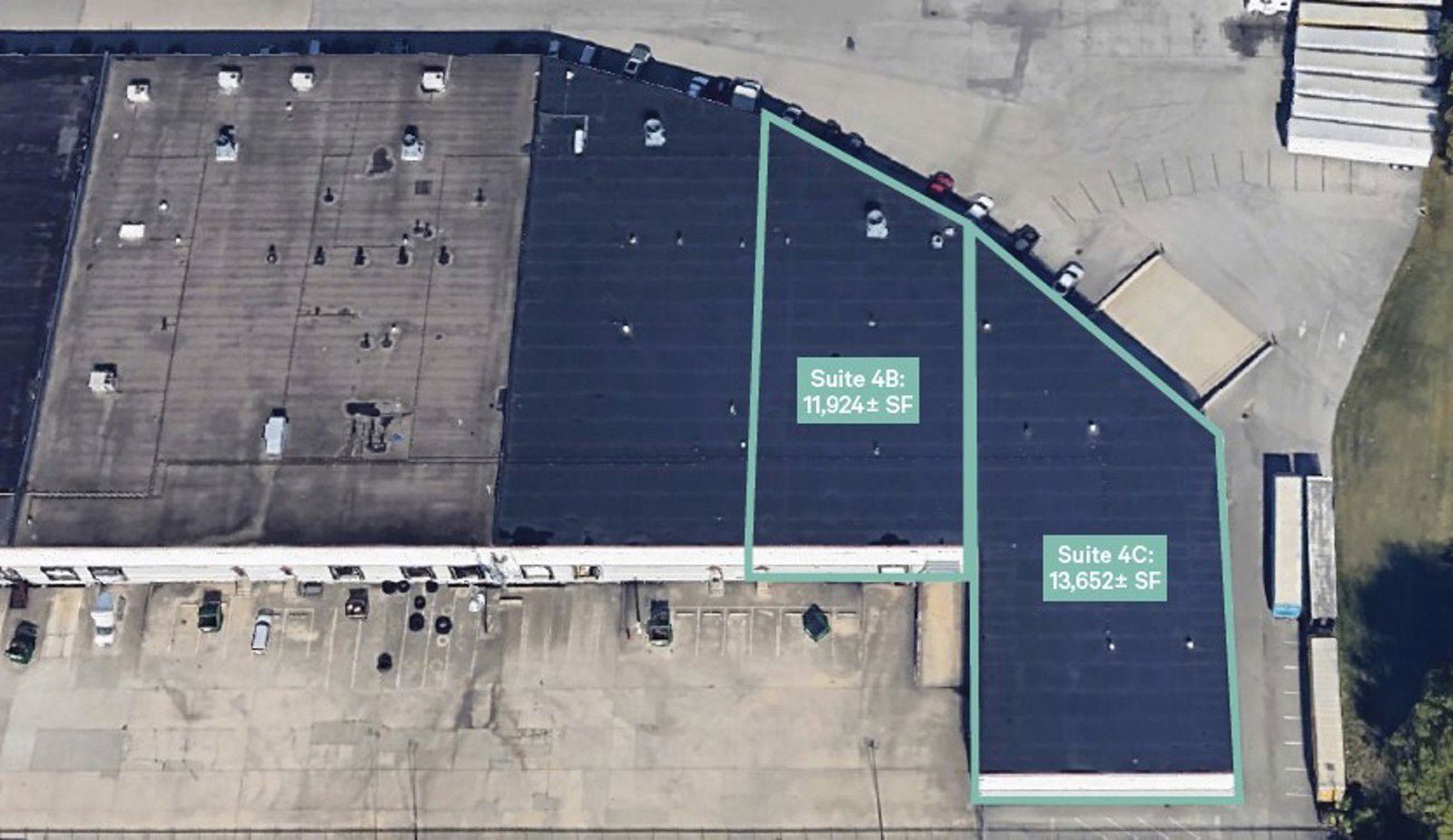 Aerial - 4709 Allmond Ave - 4B & 4C Marked 