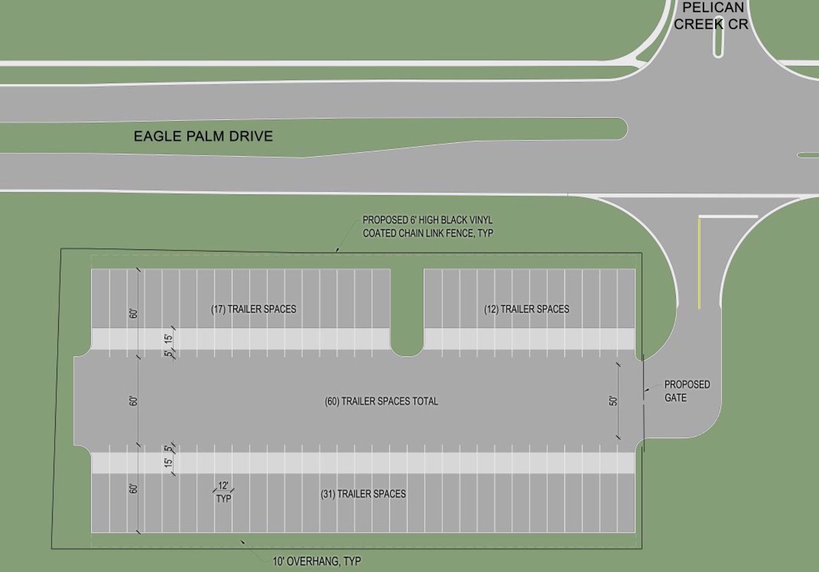 Oak Creek X Trailer Parking