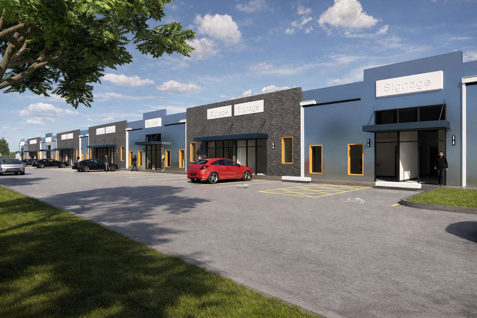 Front View Rendering