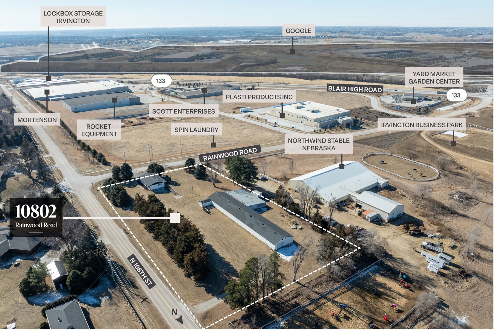 1.97 AC / INDUSTRIAL LAND - FOR SALE 10802 Rainwood Road - Image 3