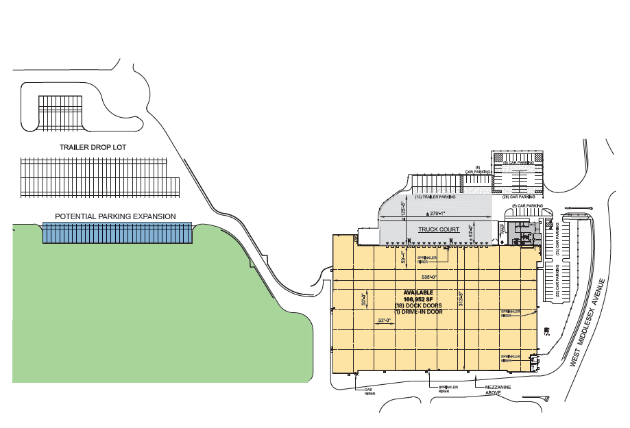 1009 W Middlesex Avenue Floor Plan