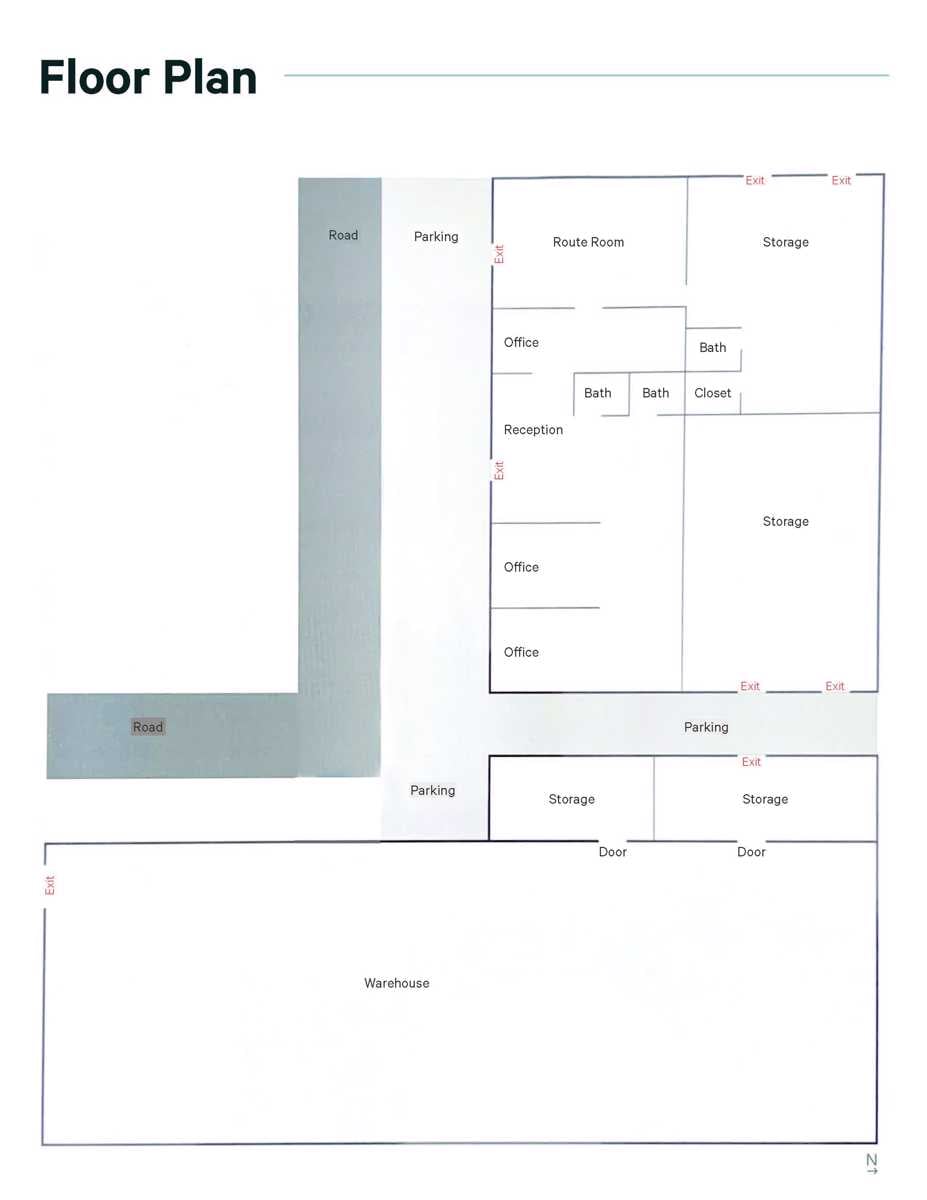 5287 & 5289 East Bay Blvd - Floor Plan