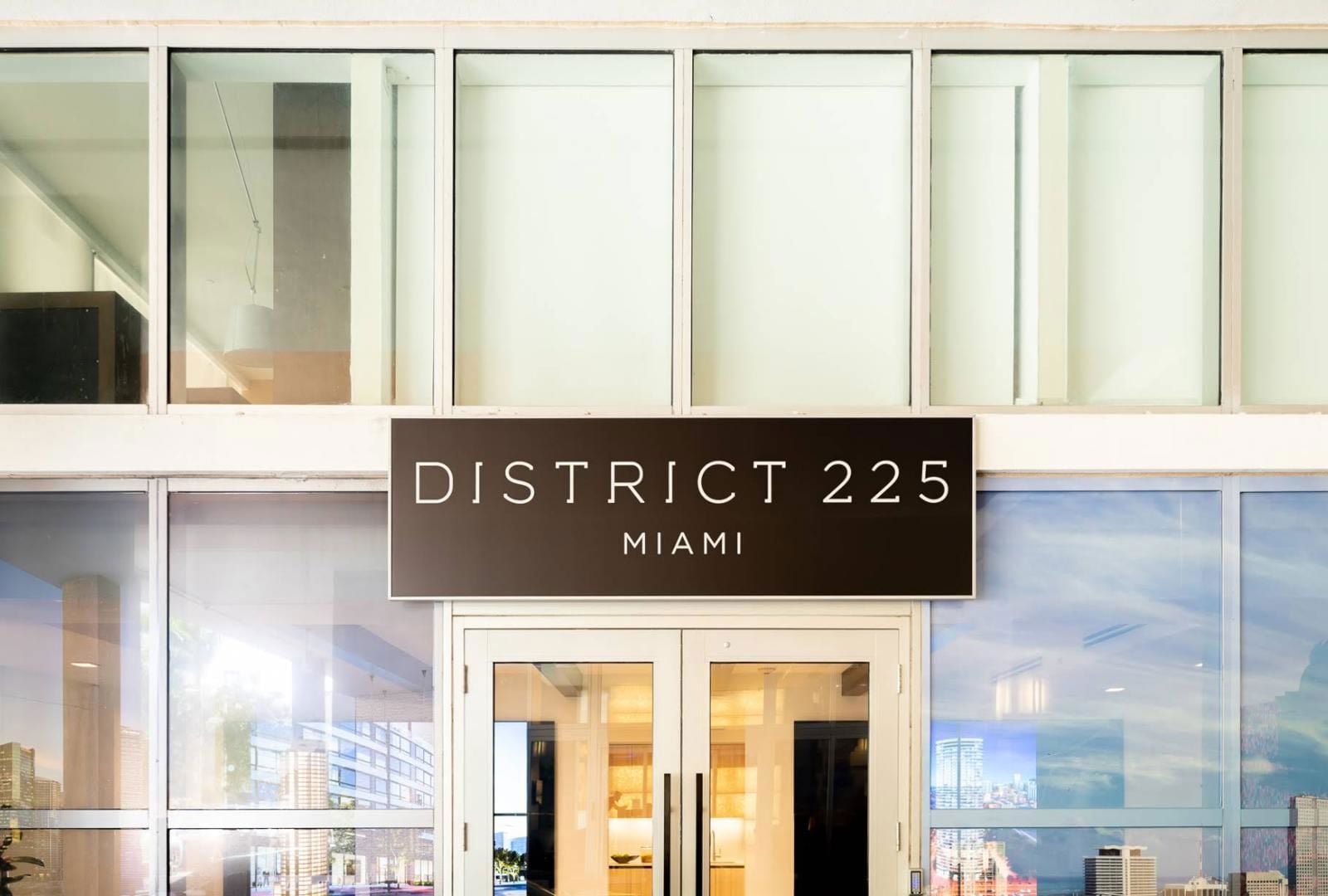 District 225 doorway