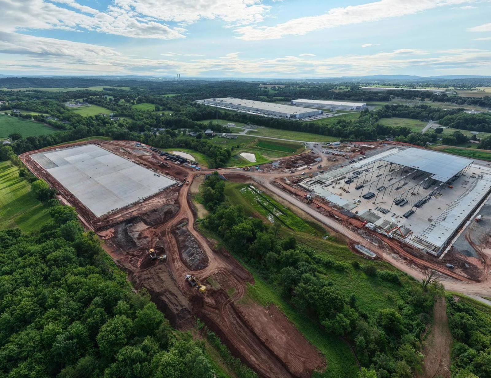 LPR Aerial Building One and Two