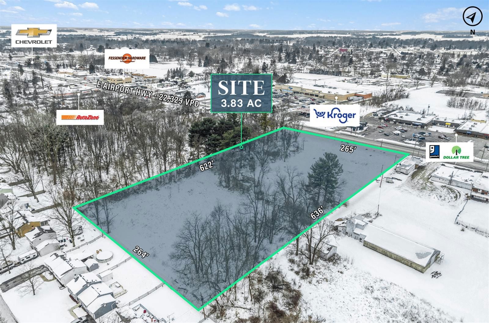 3.83 AC Available 126 East Airport Highway - Image 2