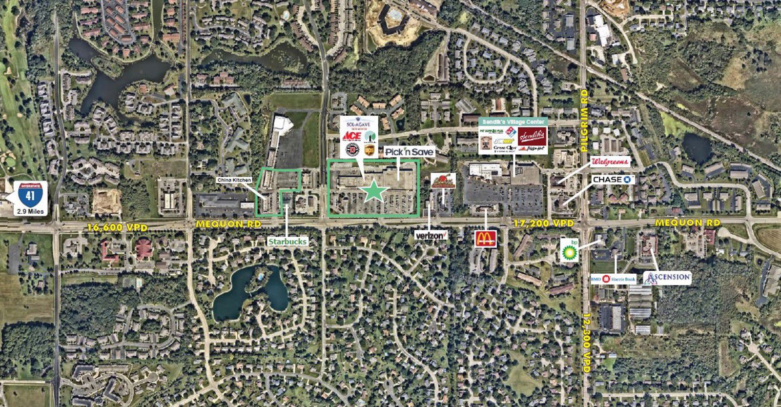 Mid Flight Aerial_Germantown Marketplace