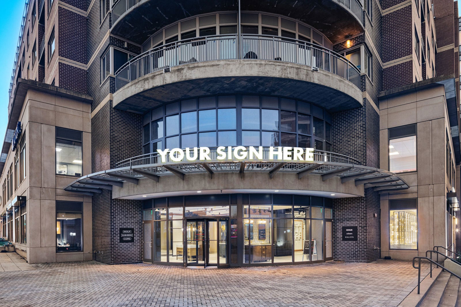 Exterior Storefront covere