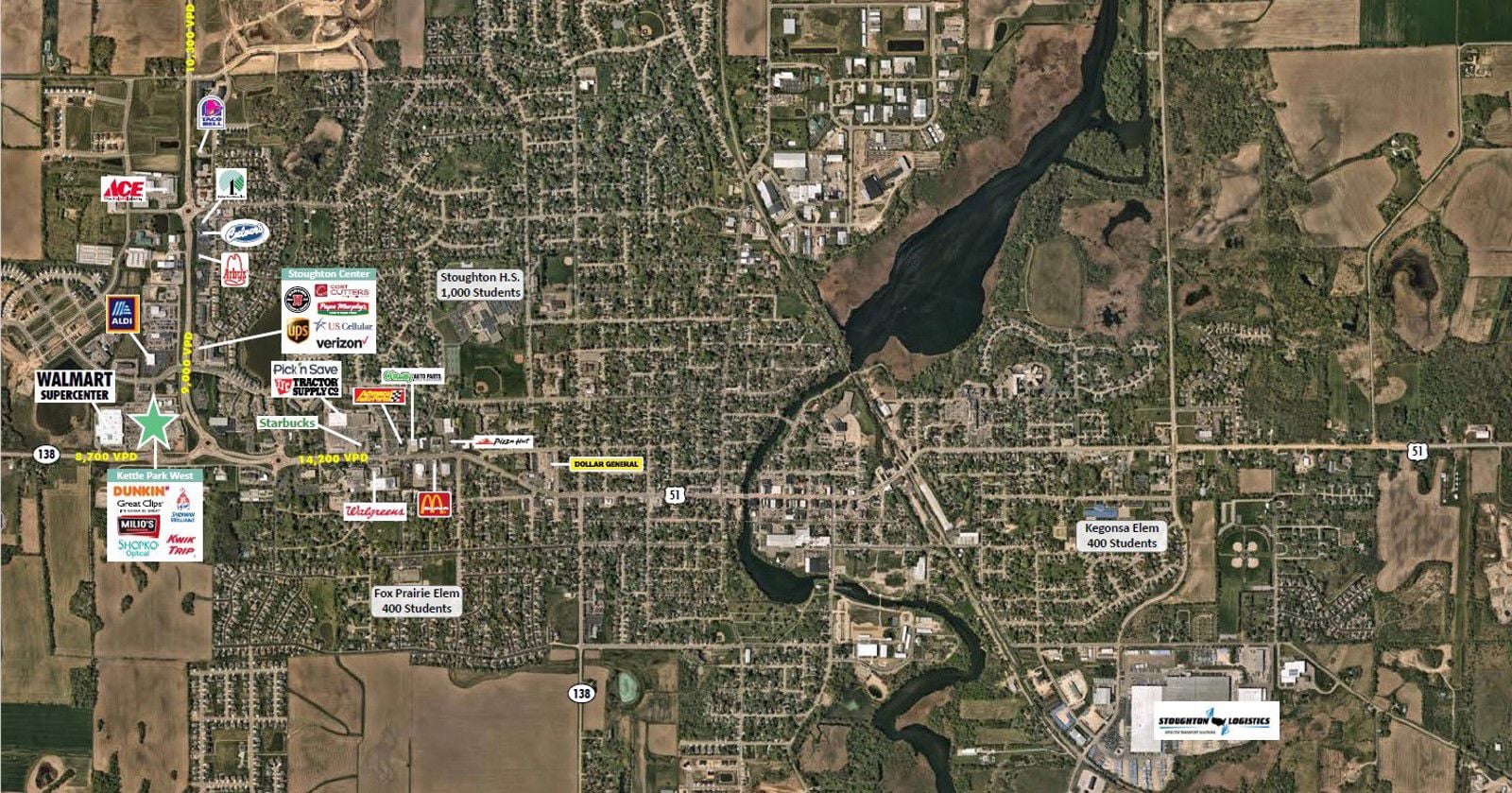 High Flight Aerial_Kettle Park West, Stoughton