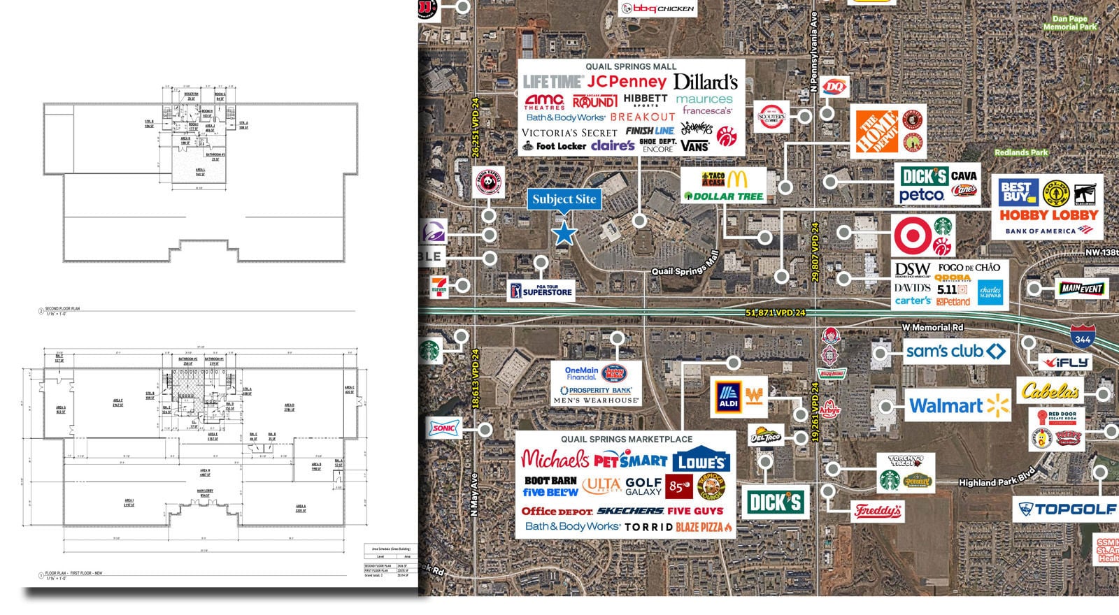 OKC 14001 Joel McDonald Drive - aerial and site plan - 02.24.26