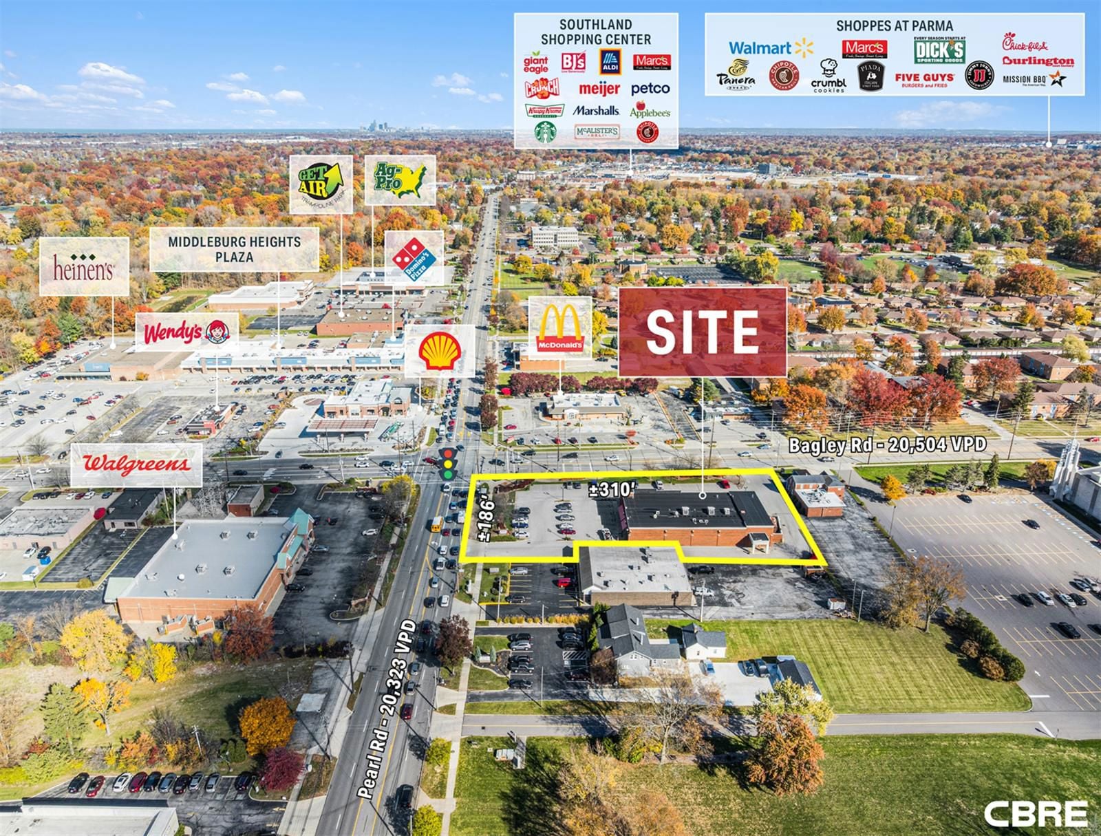 10,300 SF Former CVS on 1.39 Signalized Acres  7259 Pearl Road - Image 3