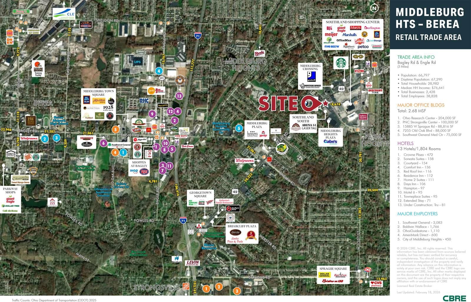 10,300 SF Former CVS on 1.39 Signalized Acres  7259 Pearl Road - Image 5