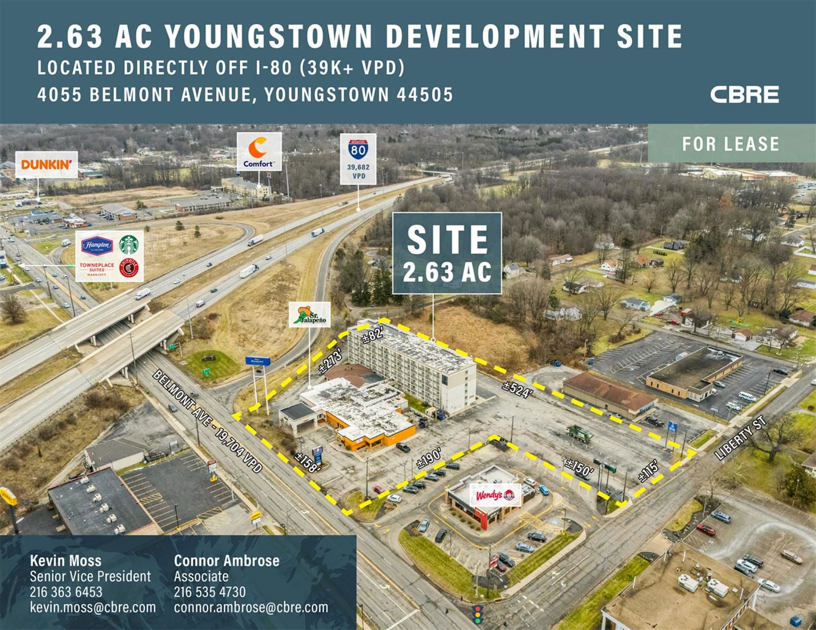 2.63 AC Youngstown Development Site 4055 Belmont Avenue - Image 1