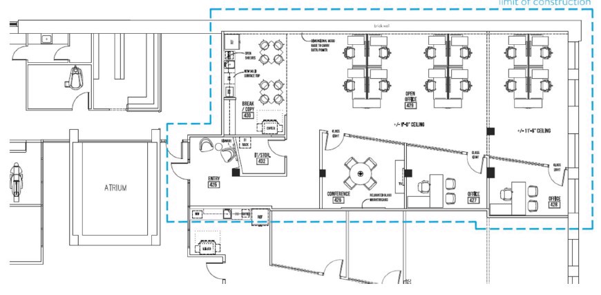 Ste. 425 Floorplan 