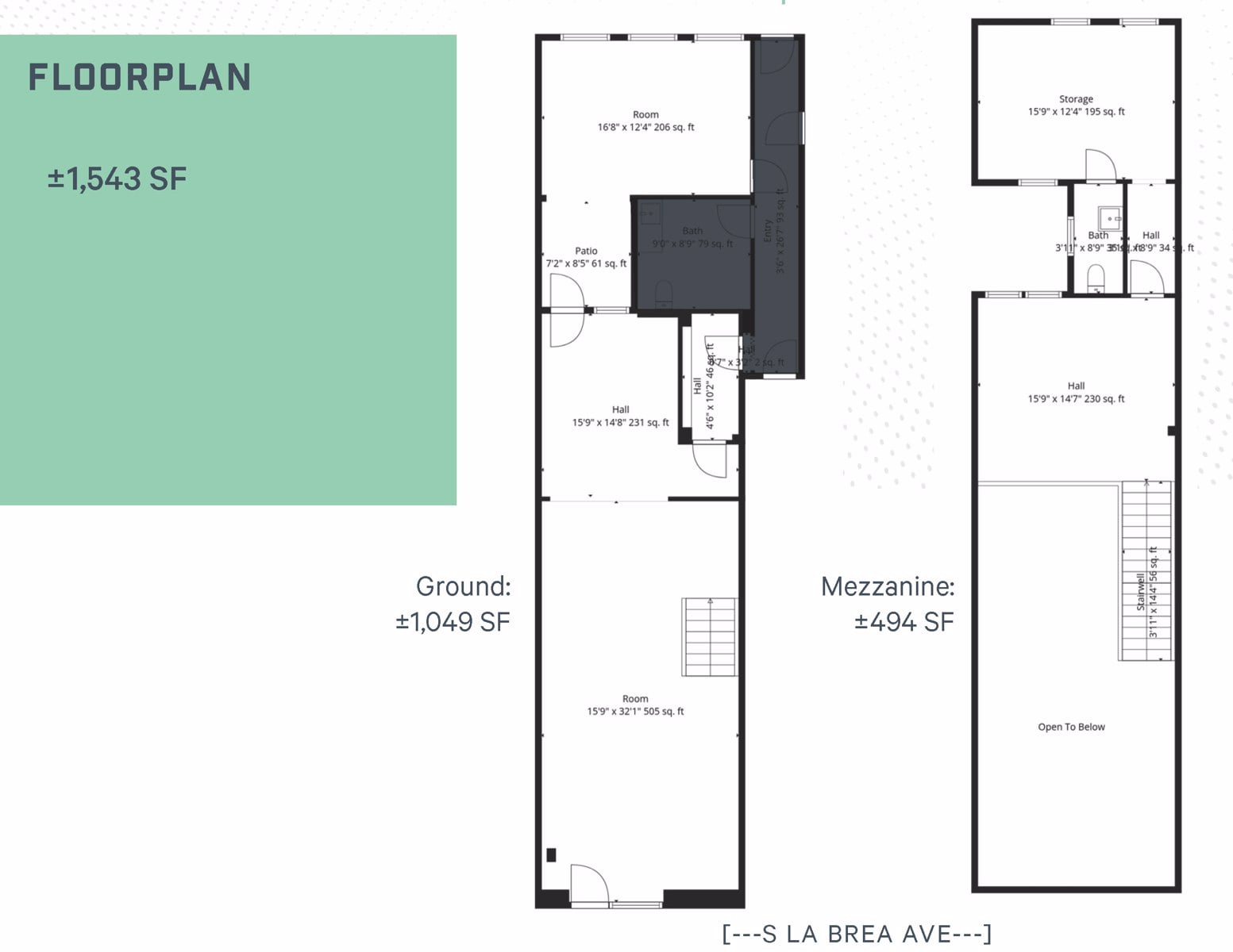 Floorplan 126 S La Brea Ave BRO