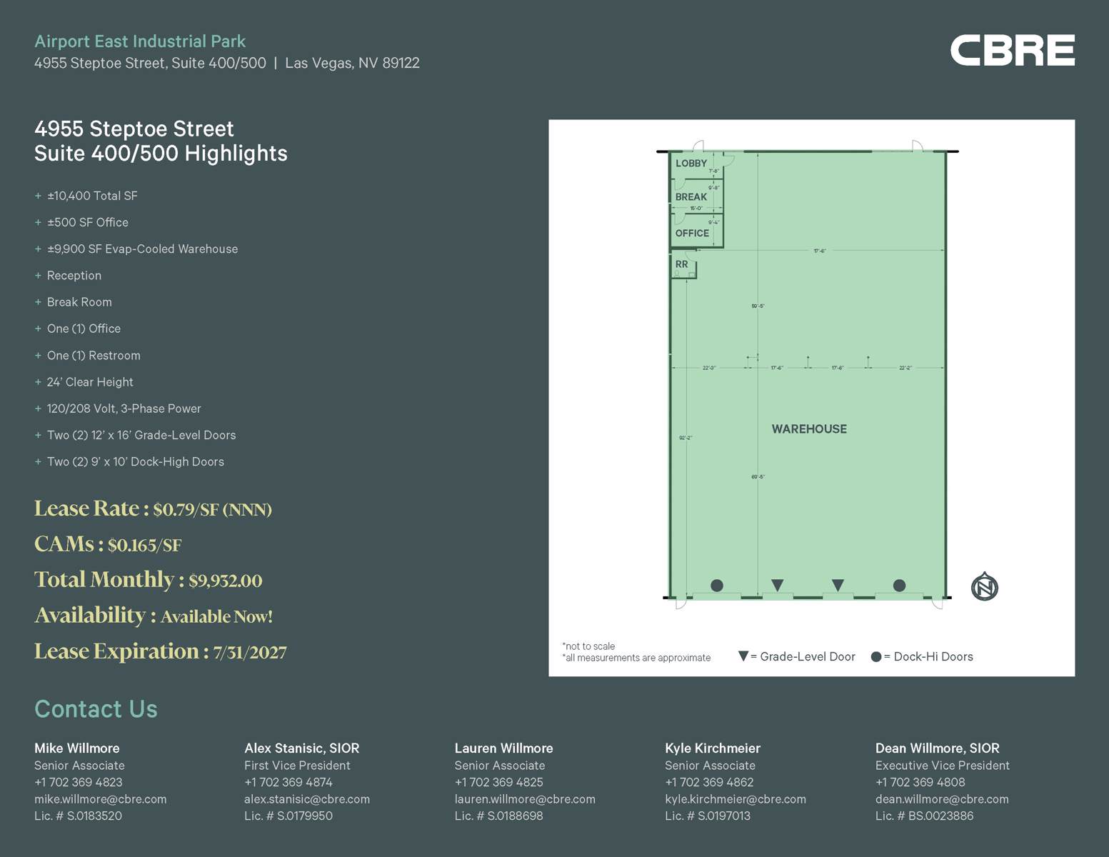 4955 Suite 400-500 floorplan