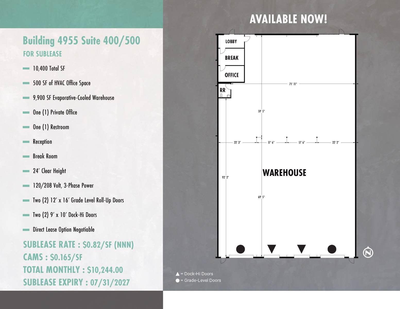 4955 Suite 400-500 floorplan