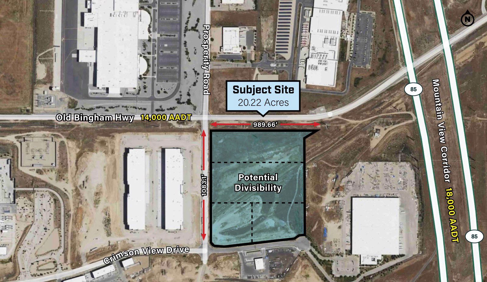 OMP Daybreak_20.22 Acres Aerial