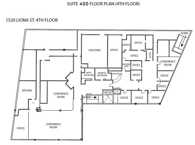 1520 Liona 4th Floor Plan.JPG