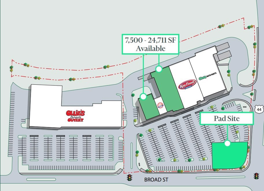 broad street plaza layout 