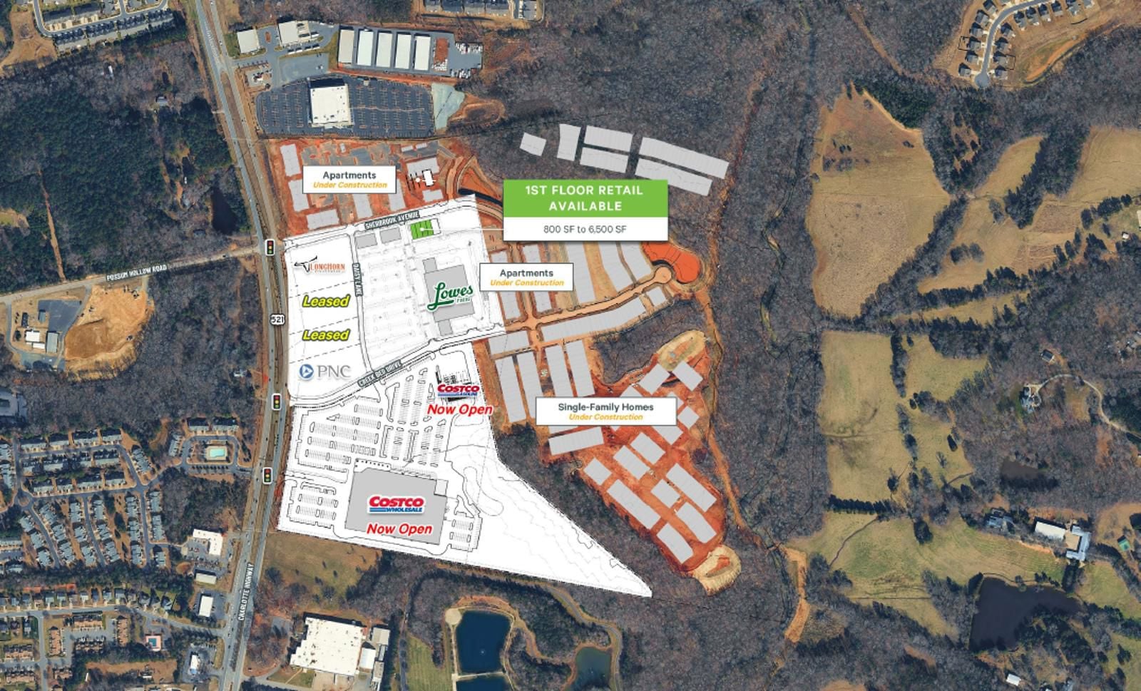Zoomed out site plan