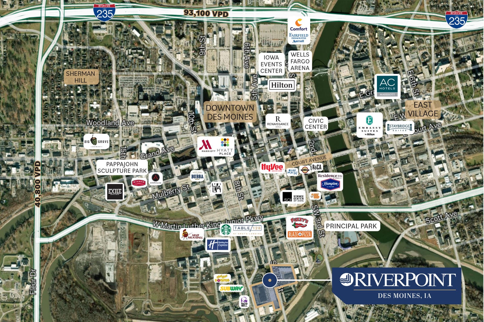 Riverpoint Business Park OM-Map