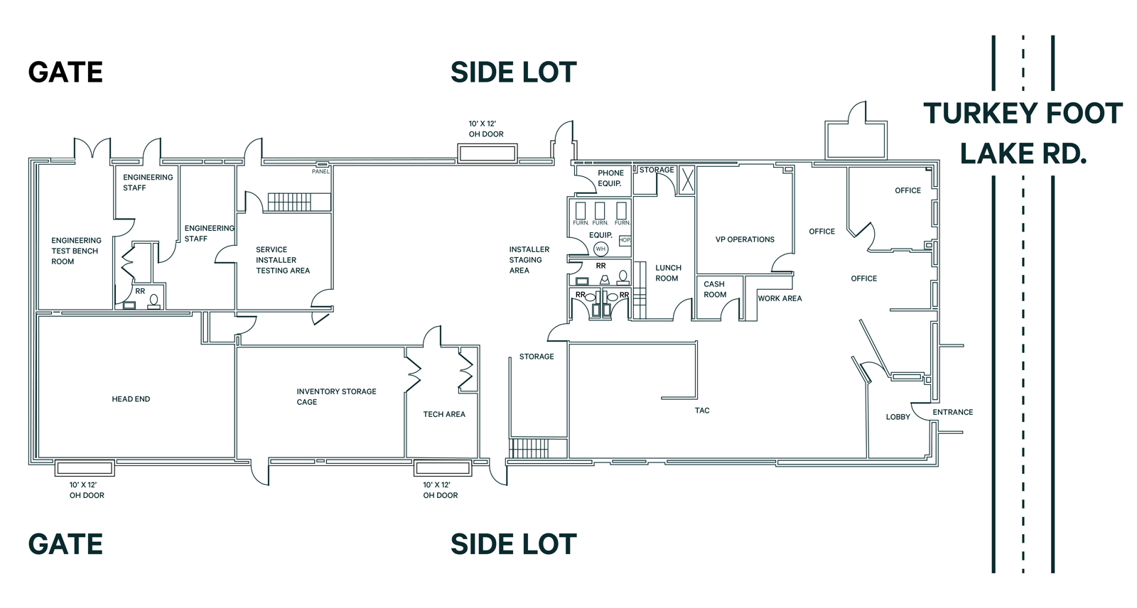 535 Turkeyfoot Lake Rd. Akron OH. (Green) - Floor Plan V3