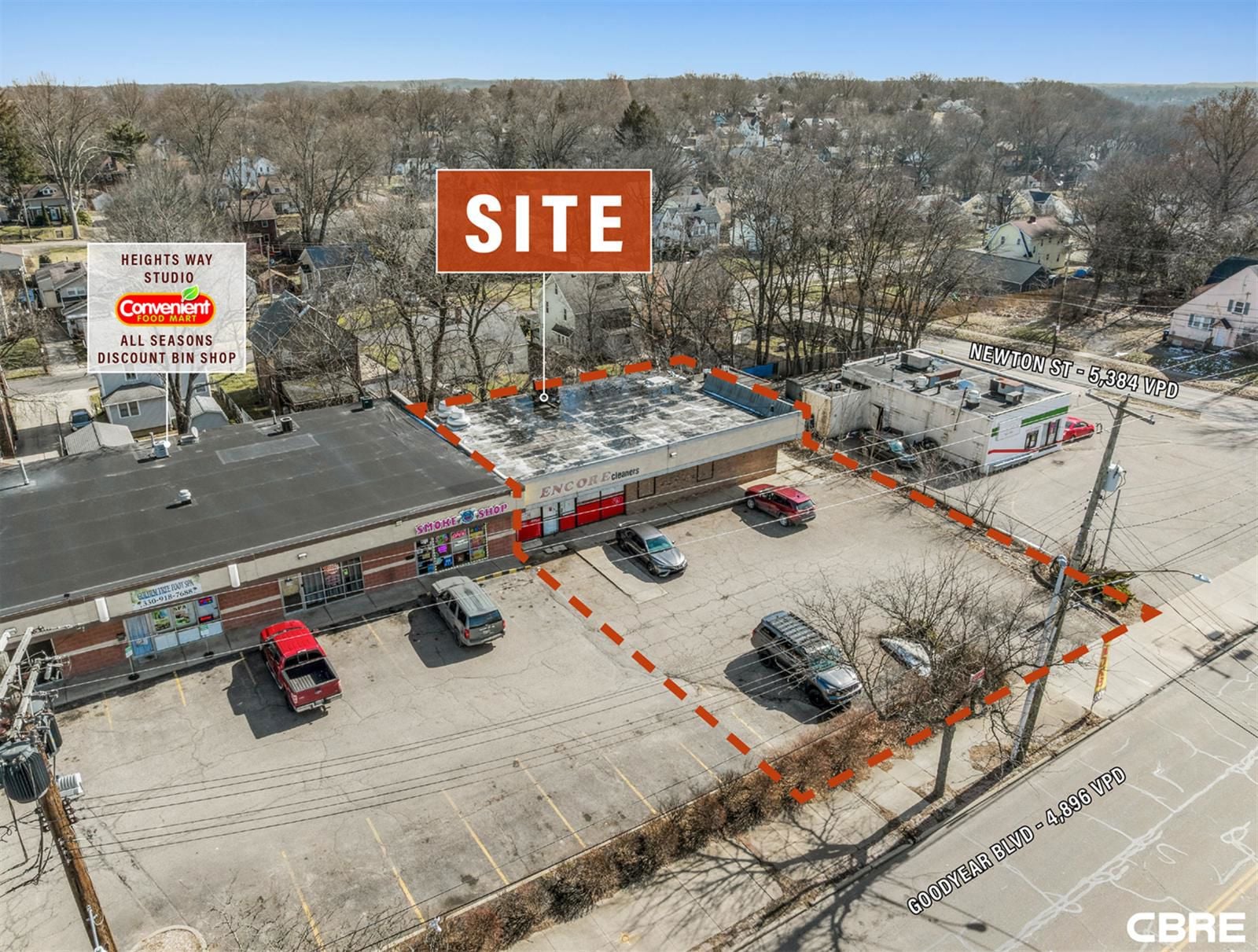 2,742 SF Building on ±0.25 AC 1744 Goodyear Boulevard - Image 3