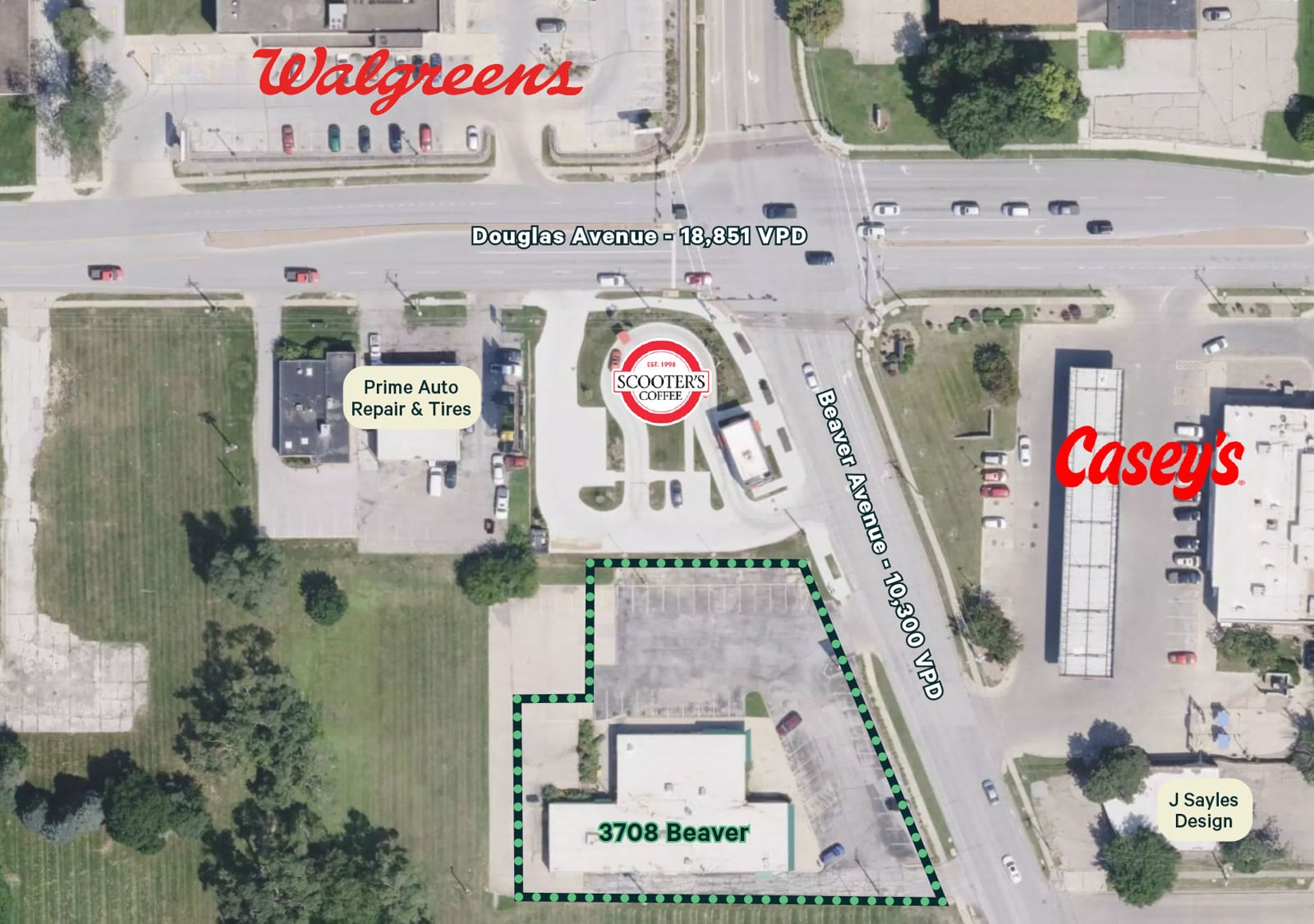 3708 Beaver Avenue-Site Plan labeled