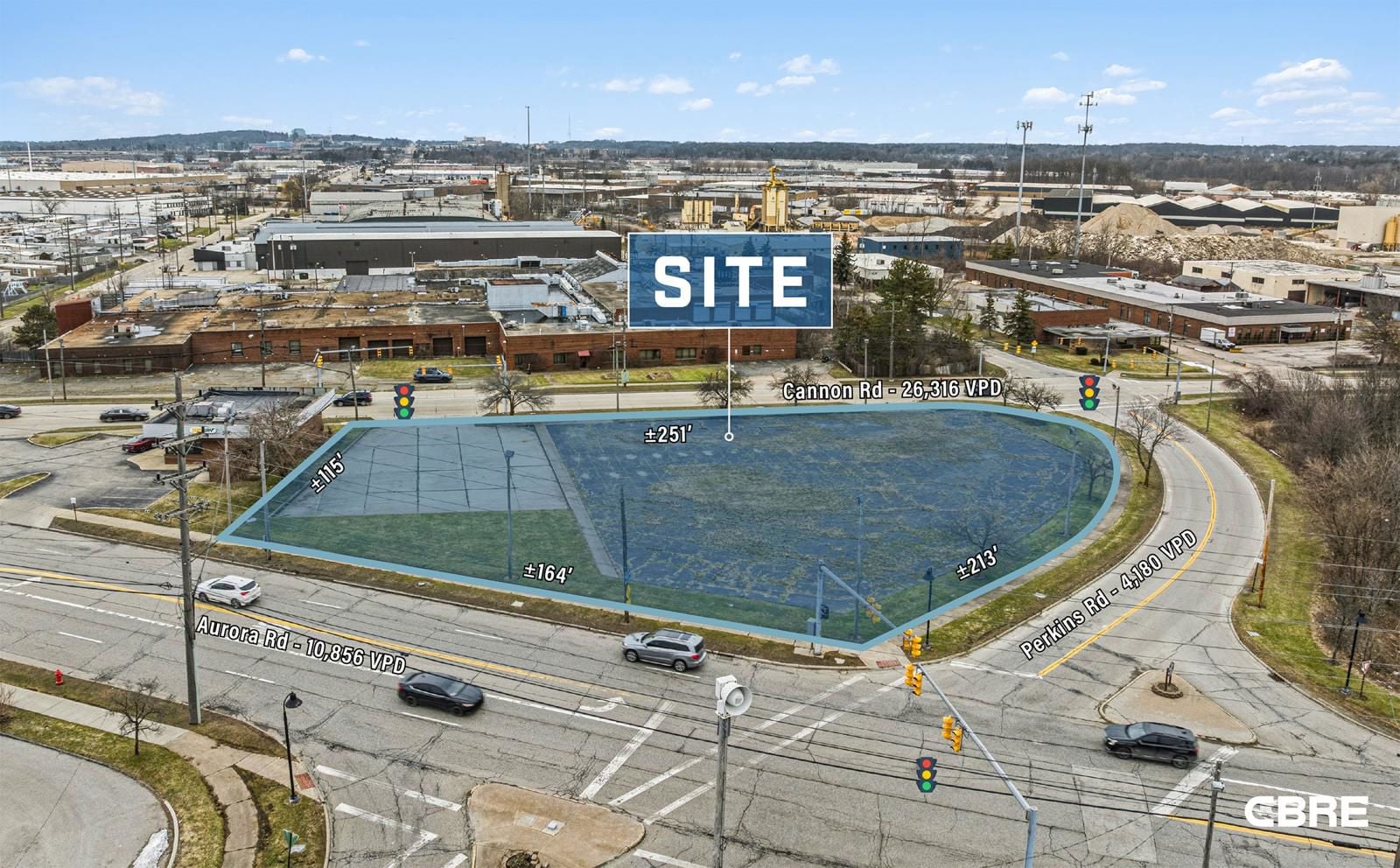 1.09 AC For Sale in Bedford Heights! Cannon Rd & Aurora Rd, Bedford Heights, OH 44146, USA - Image 2