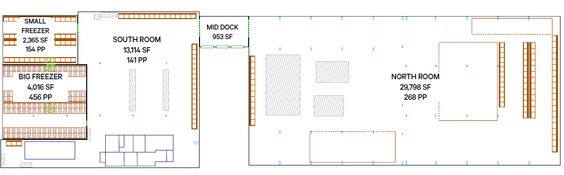 Partially-Racked Freezer Facility | Hastings, Nebraska 1450 South Burlington Avenue - Image 1
