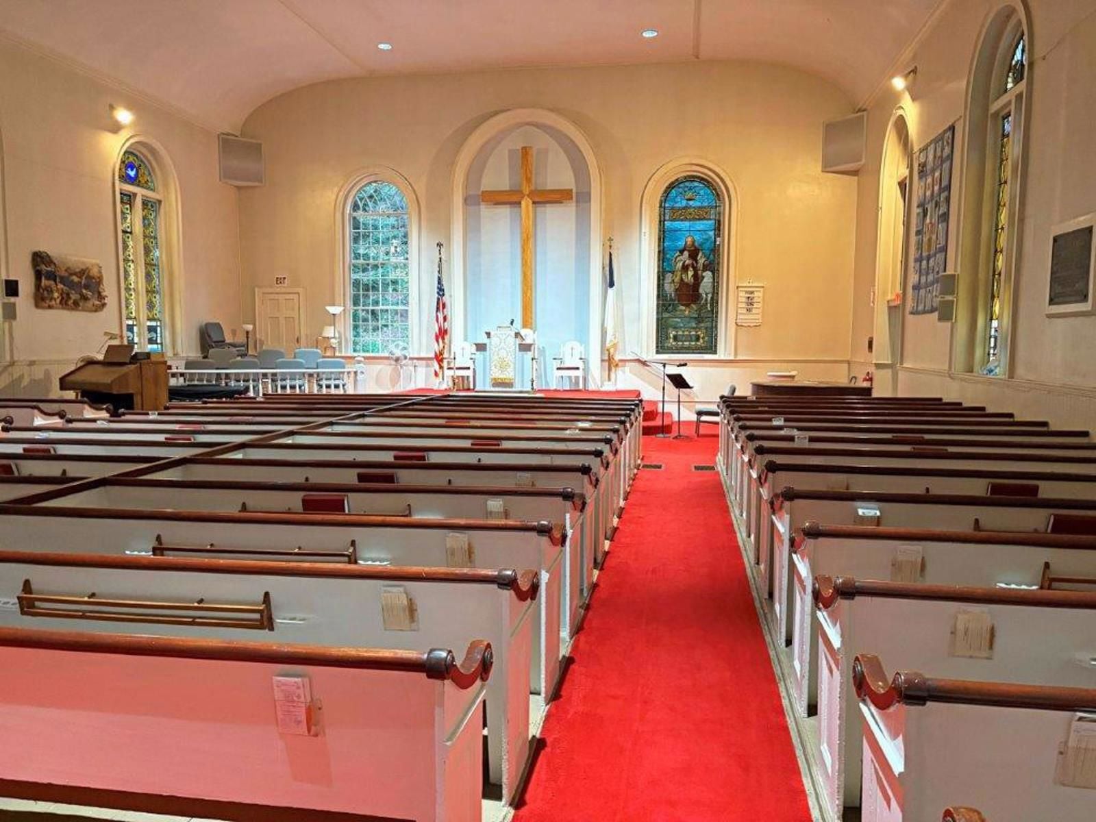 church interior - altar view