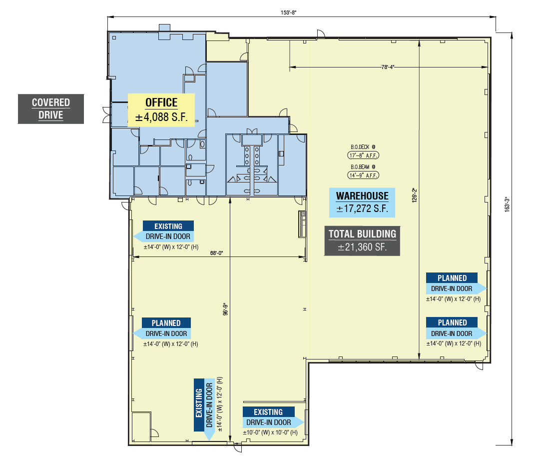 152 West Street Floor Plan