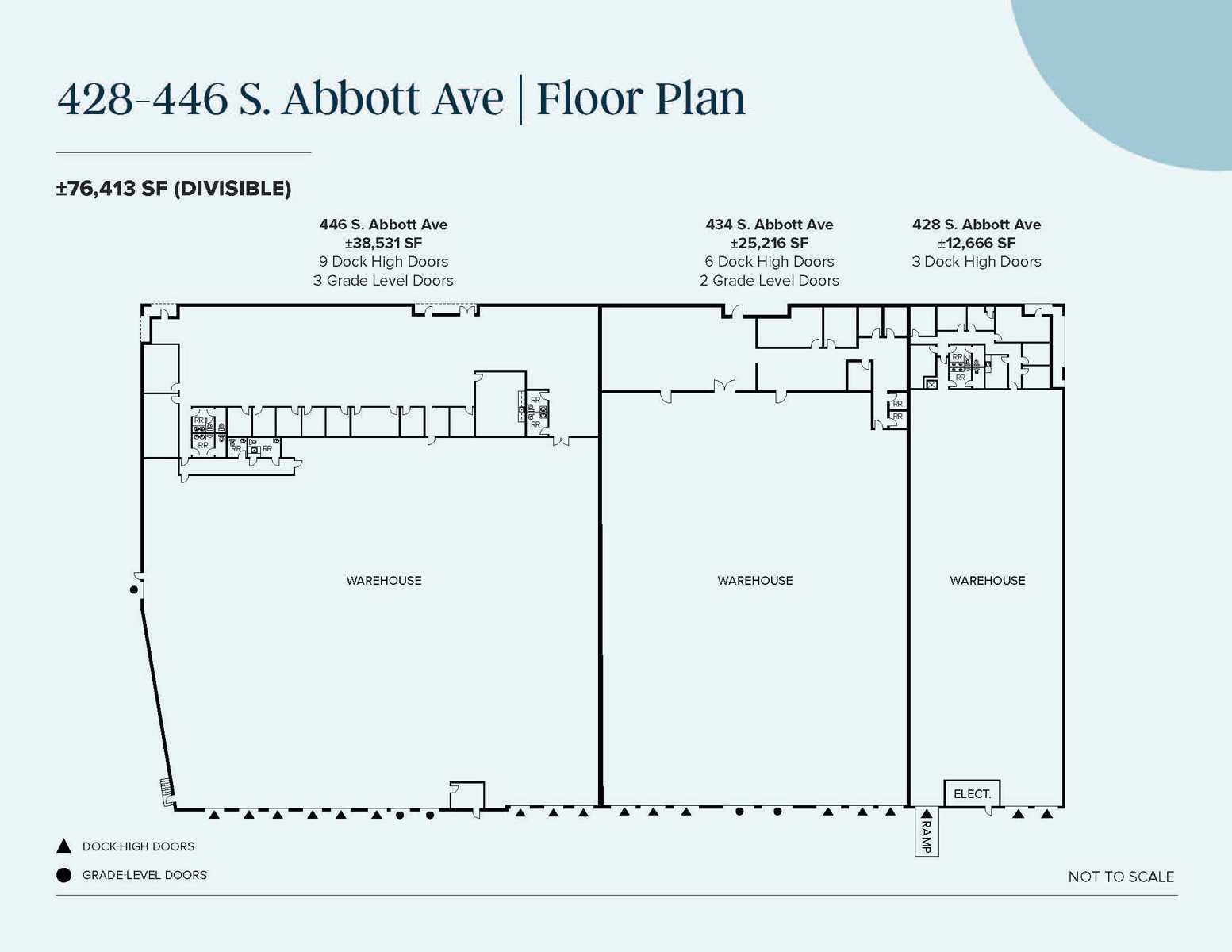428-446 S. Abbott Ave | Floor Plan