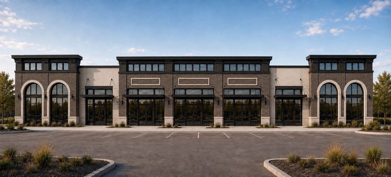 Grand Avenue Retail Center Rendering