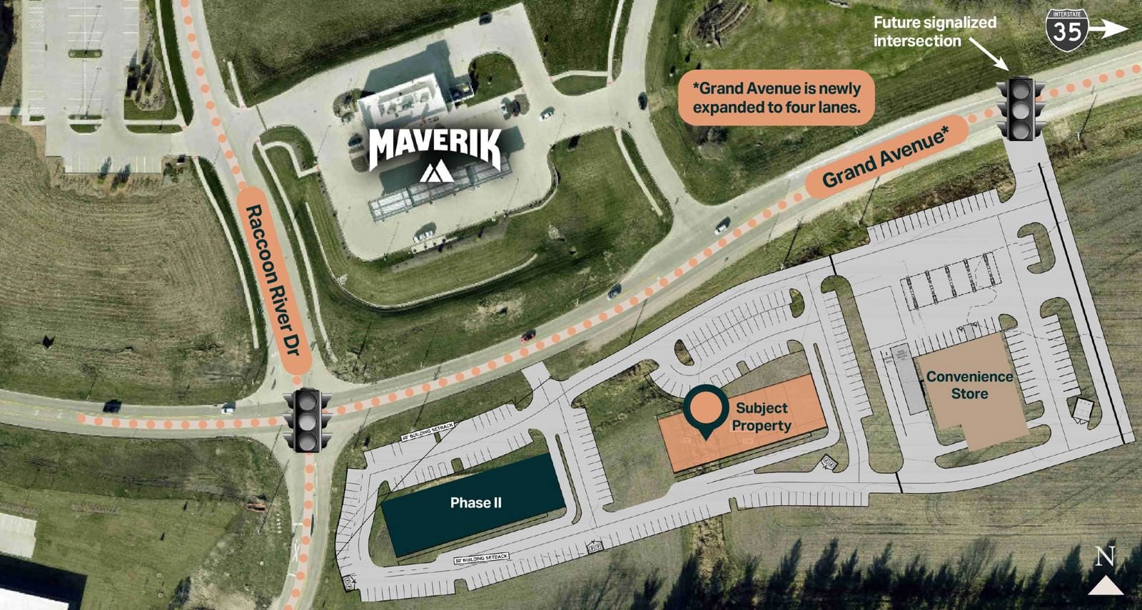 Grand Avenue Retail Center-Site Plan