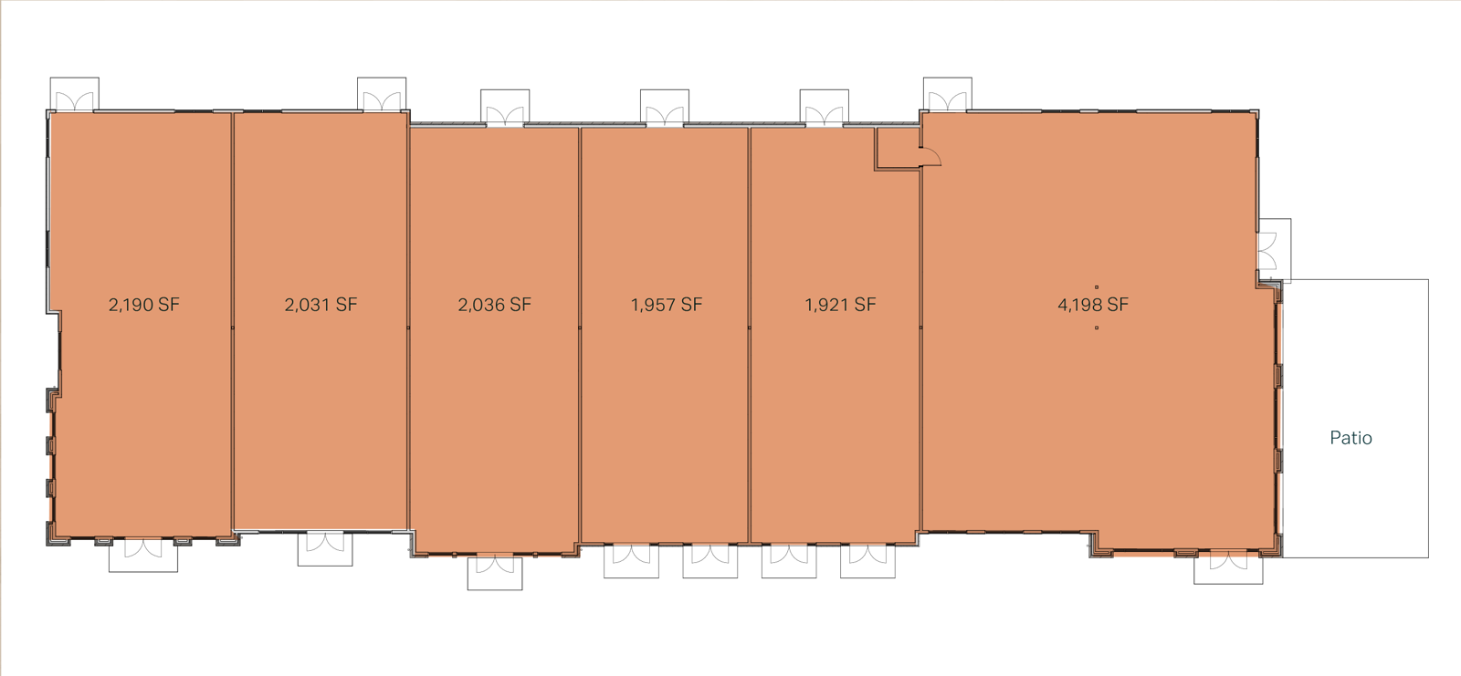 Grand Avenue Retail Center-Floor Plan