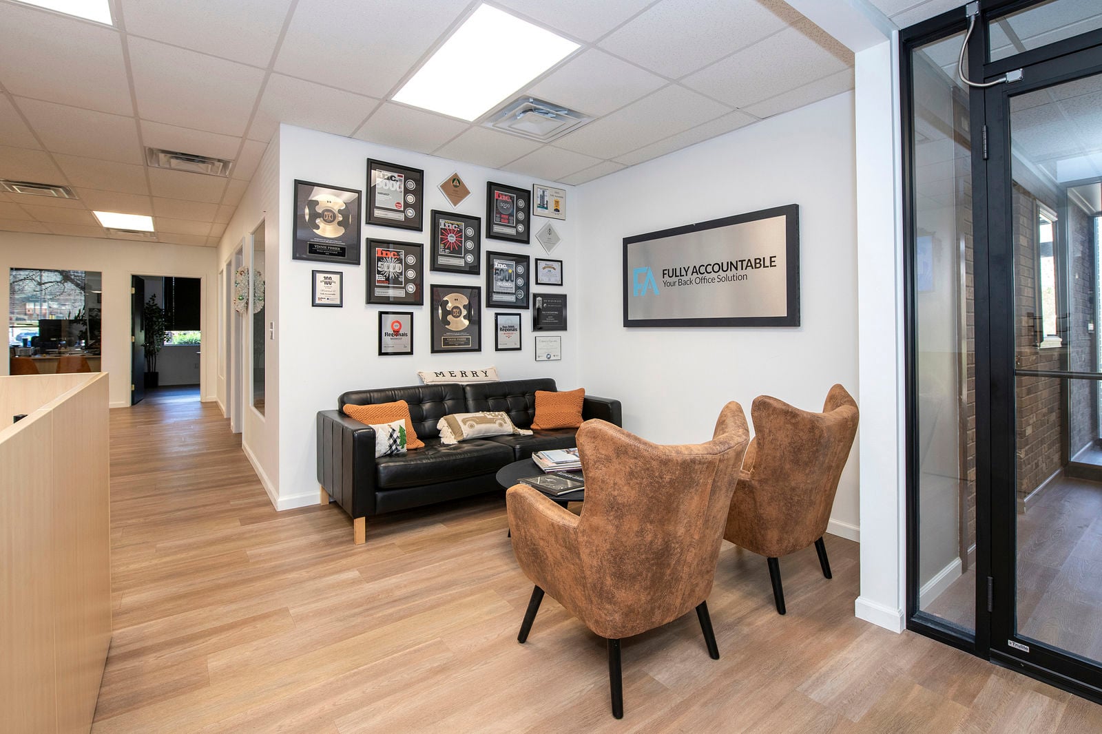 reception area first floor