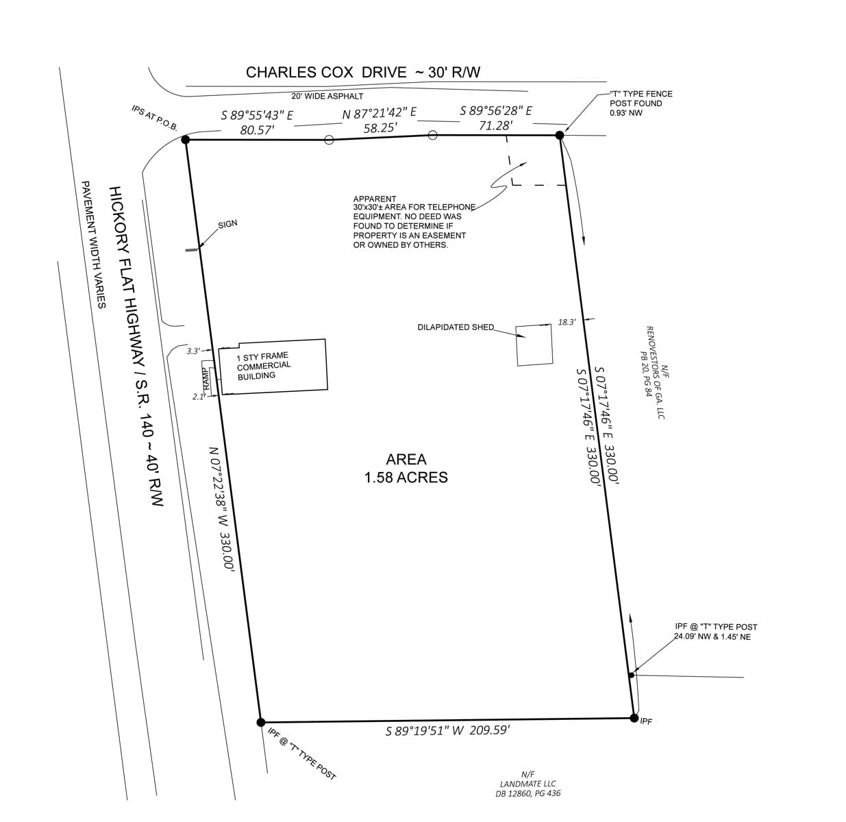 6679 Hickory site plan