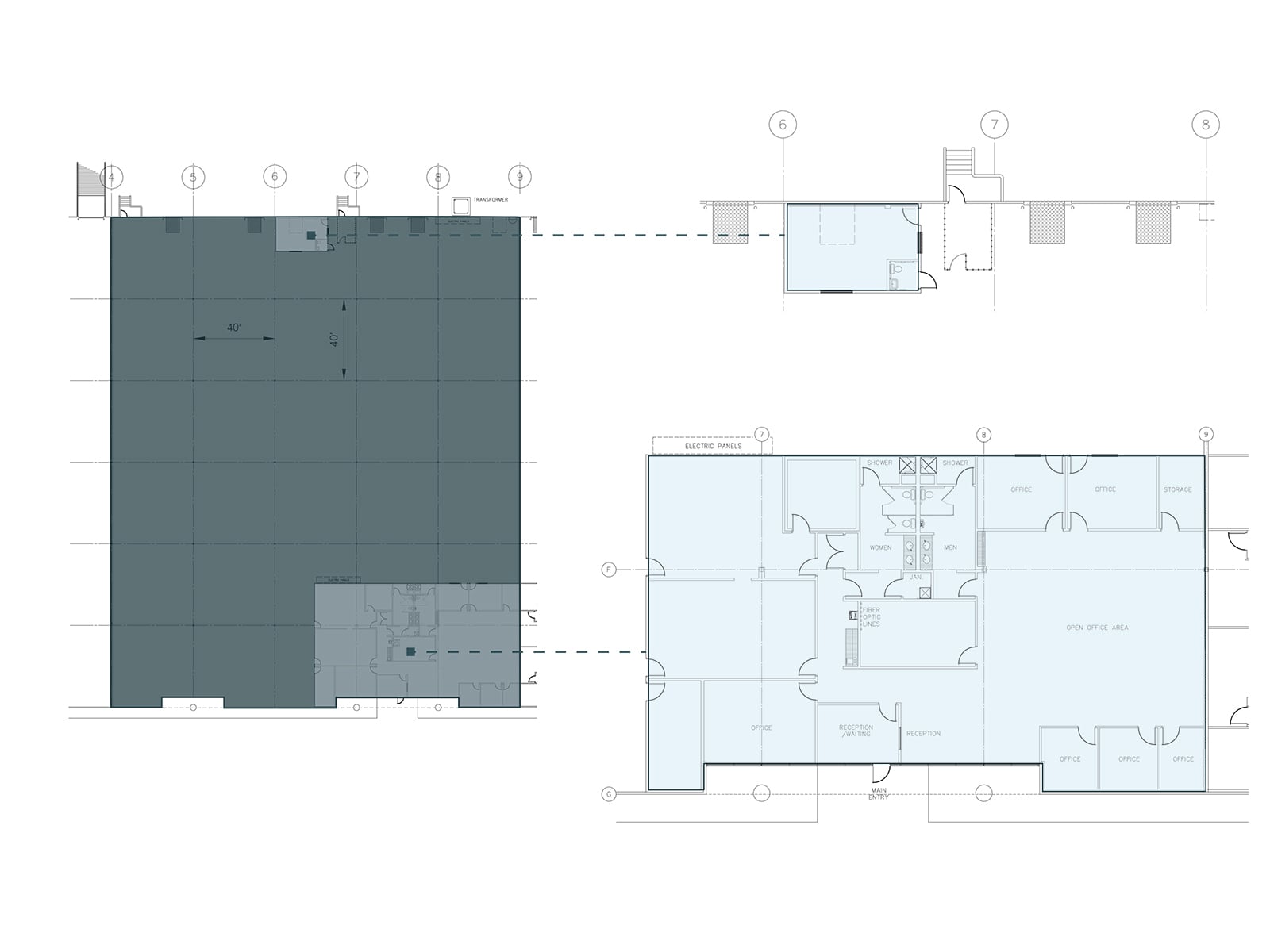 12134 Esther Lama Drive - Floor Plan (Enlarged Office Plan)