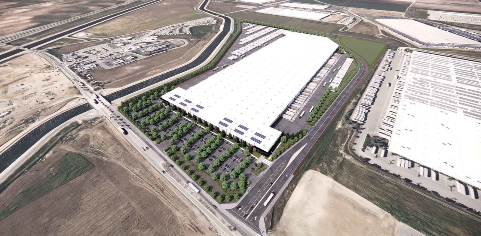 Patterson Logistics Center Sperry Avenue Rendering