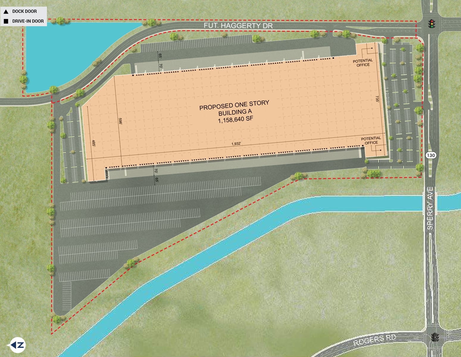 Patterson Logistics Center Site Plan