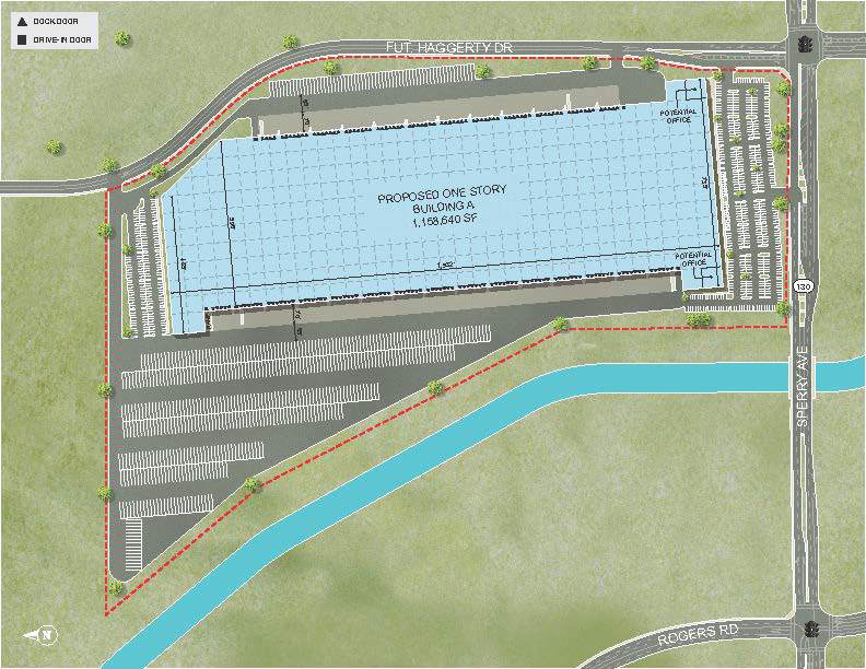 Patterson Logistics Center - Site Plan_V2