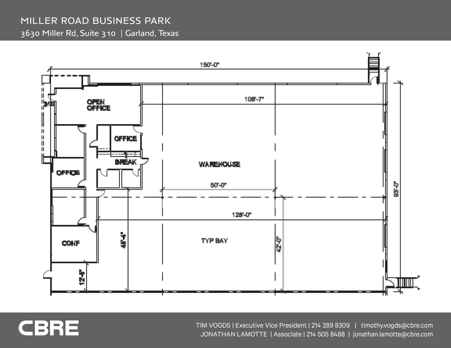 3630 Miller Floorplan